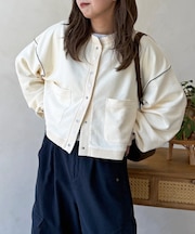 多ボタンメロー裏毛カーディガン