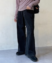 コーデュロイストレートパンツ