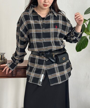 【U.S. POLO ASSN.】モールチェックシャツ