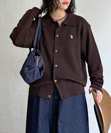 【U.S. POLO ASSN. 】ニットシャツ