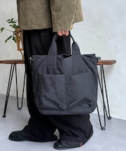 ナイロン2WAYトートバッグ