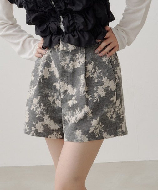 【Kastane】limited flower short pants