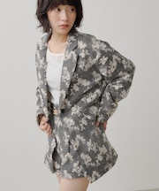 【Kastane】limited flower jacquard jacket