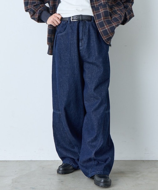 【CIAOPANIC TYPY】【WHIMSIC】ツイストシームデニムパンツ
