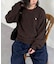 【U.S. POLO ASSN.】モヘアライククルーネックニット
