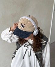 【NLBM】フェイクスエードキャップ