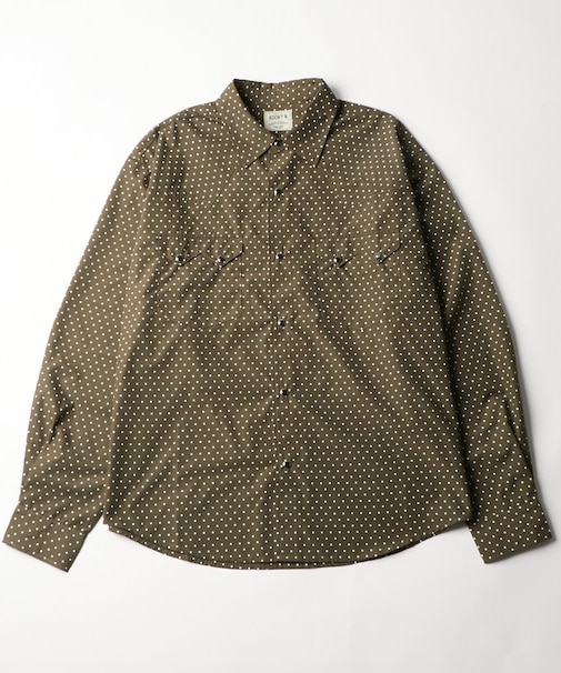 【WHO'S WHO gallery】SCORPION DOT L/Sシャツ