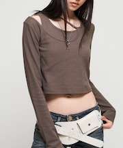 【WHO'S WHO gallery】レイヤードデザイントップス