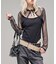 【WHO'S WHO gallery】ホールネックドッキングトップス