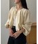 【CAPRICIEUX LE'MAGE】シアーバルーンブラウス