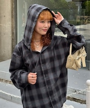 【Ciaopanic】26AWチェックシャツフーディー