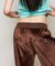 【WHO'S WHO gallery】ベロアインクドパンツ