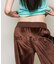 【WHO'S WHO gallery】ベロアインクドパンツ