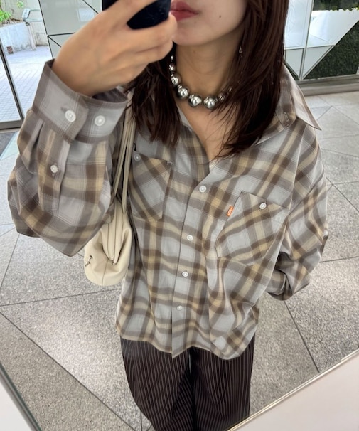 【Ciaopanic】26AWチェックシャツ