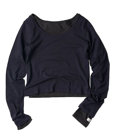 【WHO'S WHO gallery】【SLOPPY】 PACK L/S TEE
