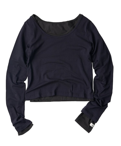【WHO'S WHO gallery】【SLOPPY】 PACK L/S TEE