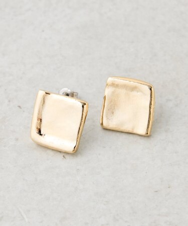 ミニスクエアピアス