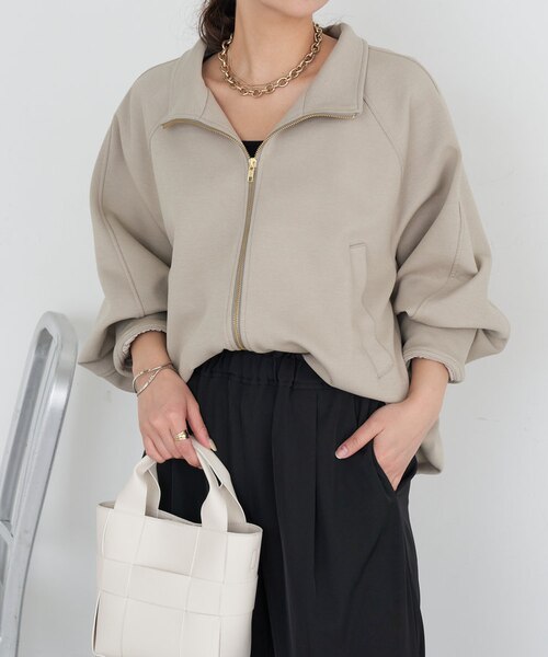 袖ボリュームボンディングブルゾン｜ガリャルダガランテのアウトレット