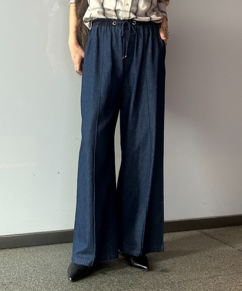 ぐりたん　0628 ワイド】綿100％コットンパンツ【SALE】 TZX628 :レディース