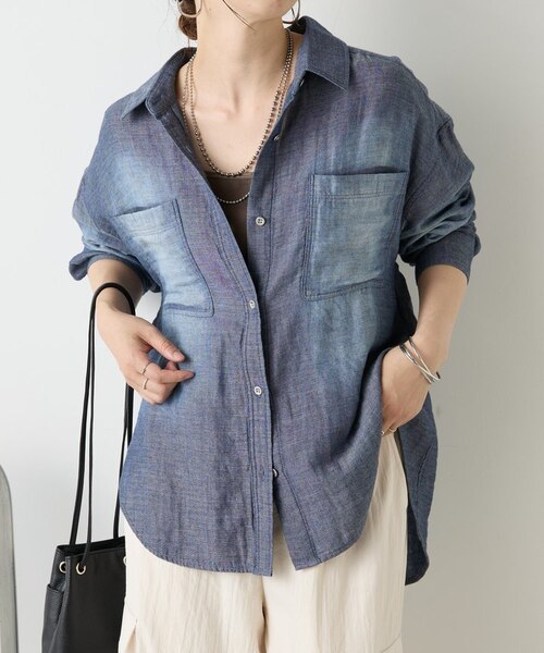 ガーゼデニムシャツ｜ガリャルダガランテのアウトレット通販｜三井