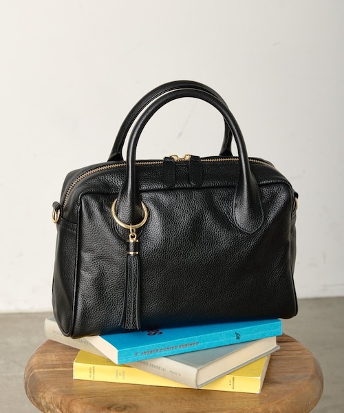 タッセル本革ボストンバッグ｜ガリャルダガランテのアウトレット