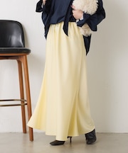 【新色登場】サテンロングスカート