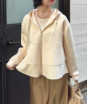 【新色登場！】フリル切替パーカー