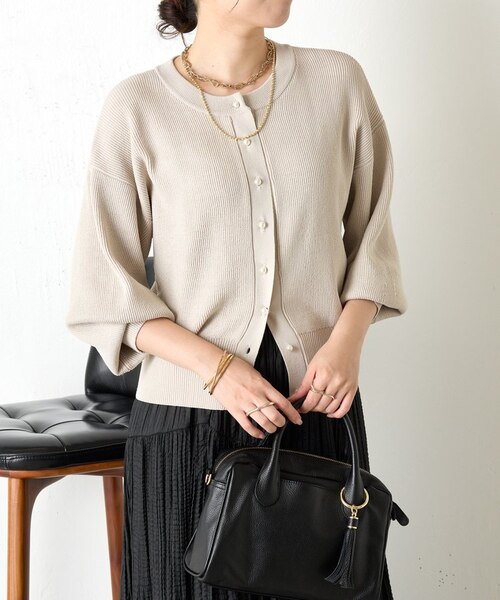 パールボタンニットカーディガン｜ガリャルダガランテのアウトレット