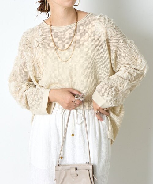 オーダーメイド　20% レディース【SSP・SP・M】 ボーダー柄ニットプルオーバー（Shoko