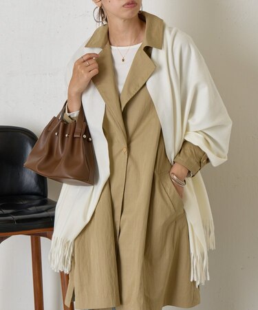 ツイル無地ストール