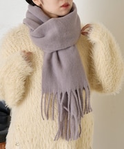 無地起毛ストール