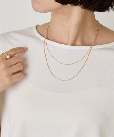 スリムセットチェーンネックレス