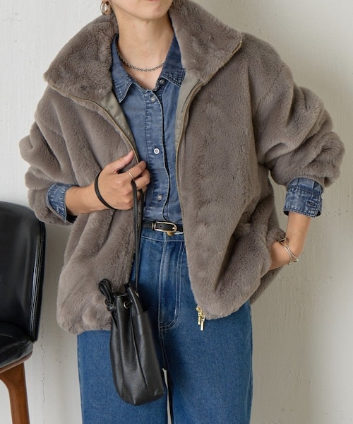 エコファースタンドネックジャケット｜ガリャルダガランテの