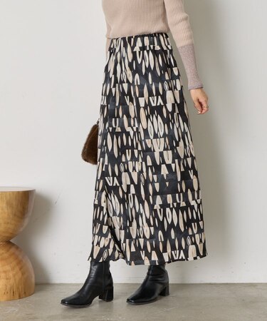アソート柄マーメイドスカート