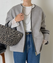 テープラインコクーンコート