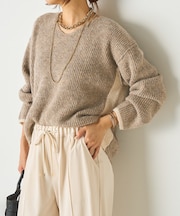 配色アゼVニット