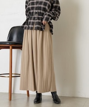 ピーチボックスプリーツスカート