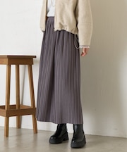 ピーチボックスプリーツスカート