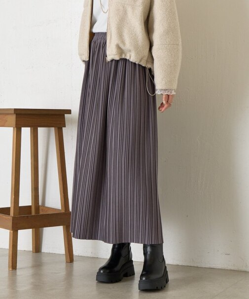 ピーチボックスプリーツスカート