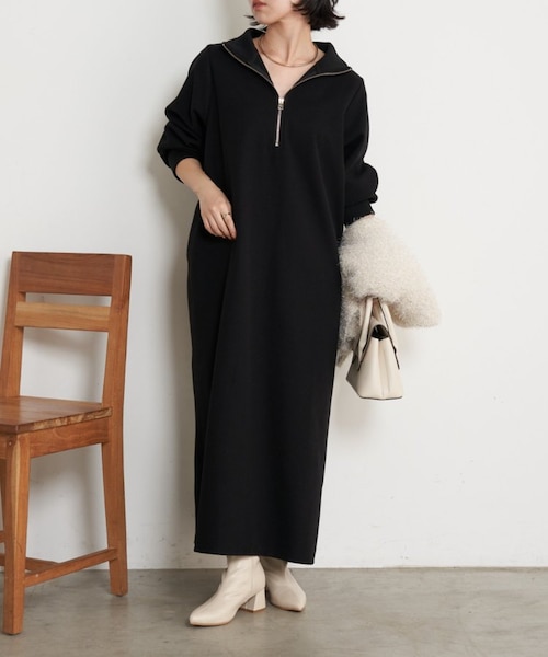 ハーフジップキモウワンピース｜ガリャルダガランテの