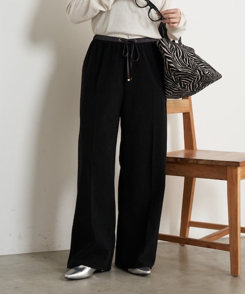 レディースのロングパンツ（ブラック）のアウトレット通販｜三井