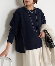 ビッグ変形ニット