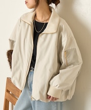 中綿バルーンジャケット