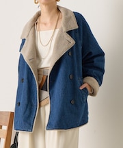 デニムボアコート