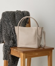 本革ポケットミニバッグ