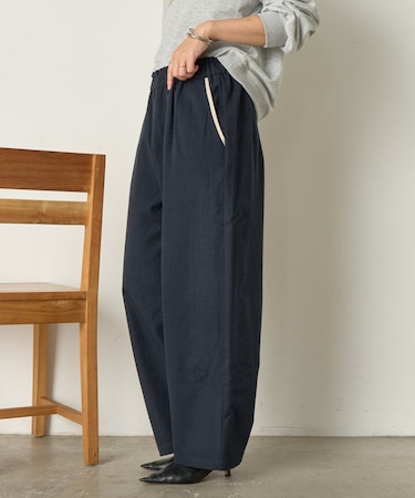 ポケット配色イージーパンツ