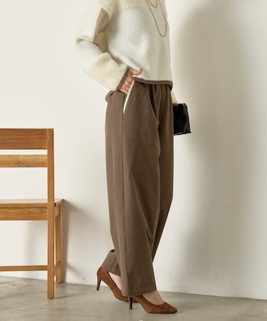 ポケット配色イージーパンツ