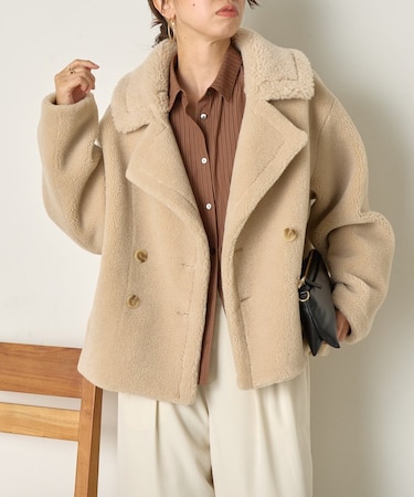 ボアダブルジャケット