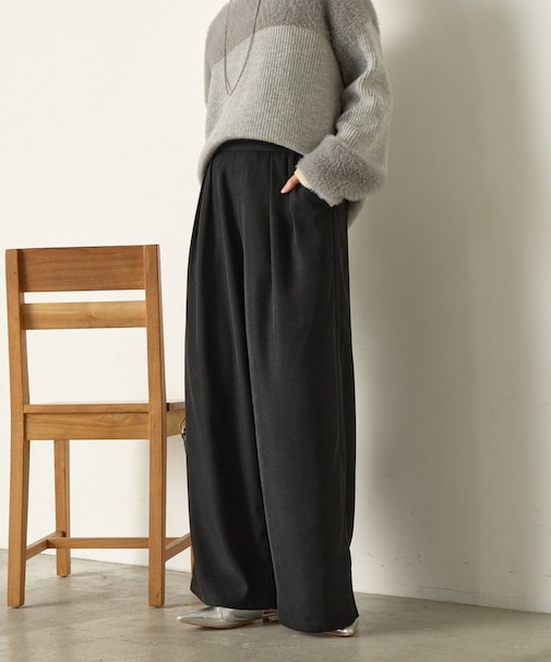 2タックワイドパンツ
