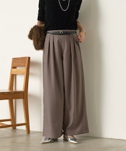 2タックワイドパンツ